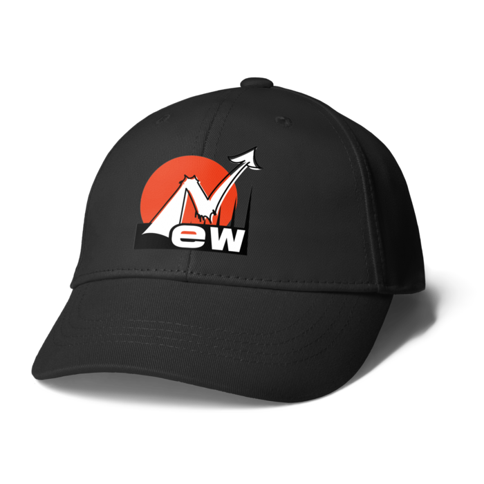 キャップ - ブラック