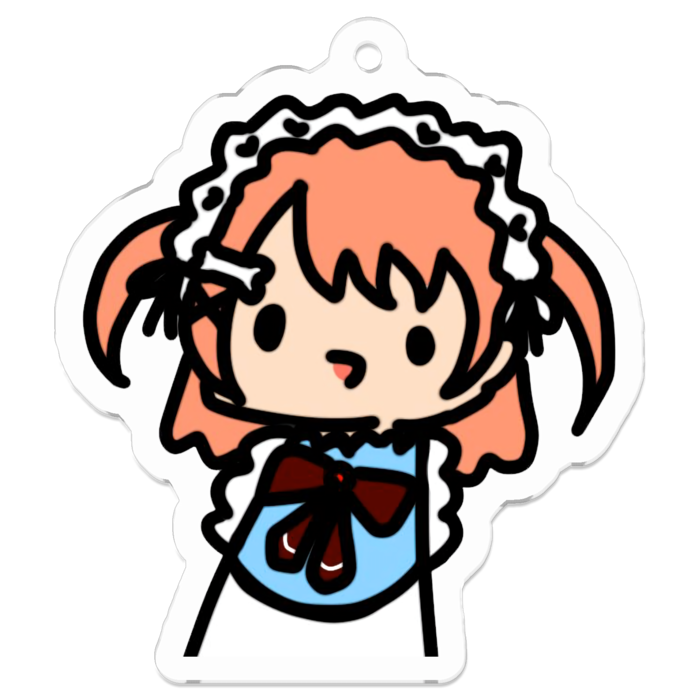 アクリルキーホルダー - 50 x 50 (mm)