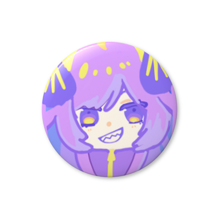 缶バッジフェイスアップヤメ（人）32mm