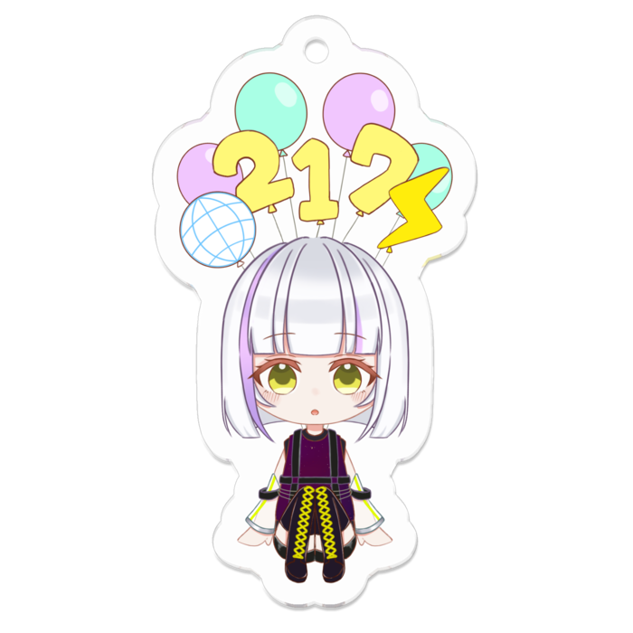 アクリルキーホルダー - 50 x 50 (mm)