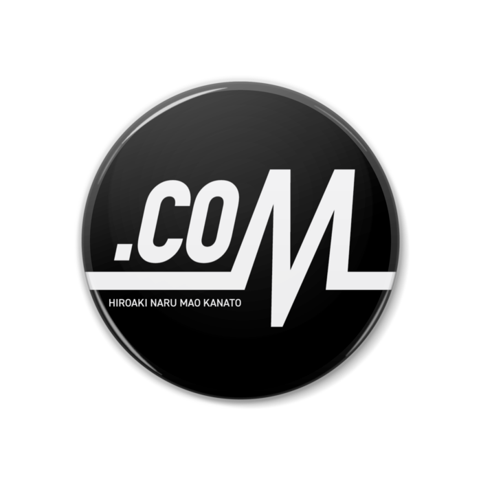 ドトコム缶バッジ（名入り） - 38mm