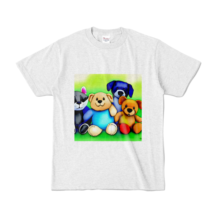 カラーTシャツ - S - アッシュ (淡色)