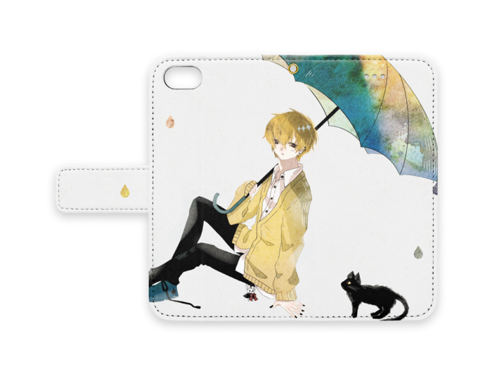 手帳型iPhoneケース - iPhone 8 / 7 - ストラップ穴 あり