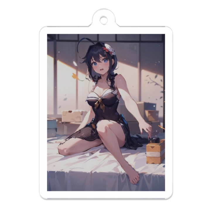 アクリルキーホルダー - 50 x 50 (mm)