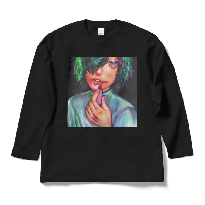 ロングスリーブTシャツ - L - ブラック