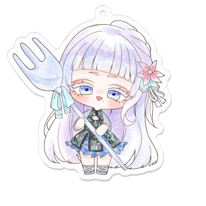 アクリルキーホルダー - 70 x 70 (mm)