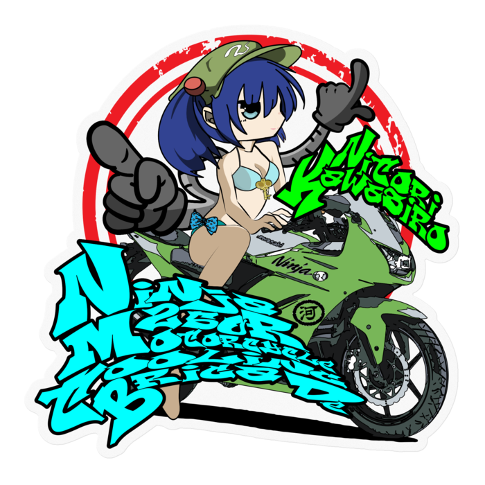 ステッカー - 100 x 100 (mm)