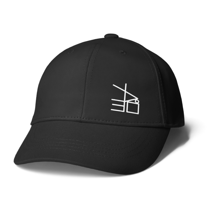 キャップ - ブラック