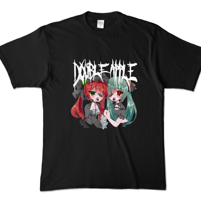カラーTシャツ - XL - ブラック (濃色)