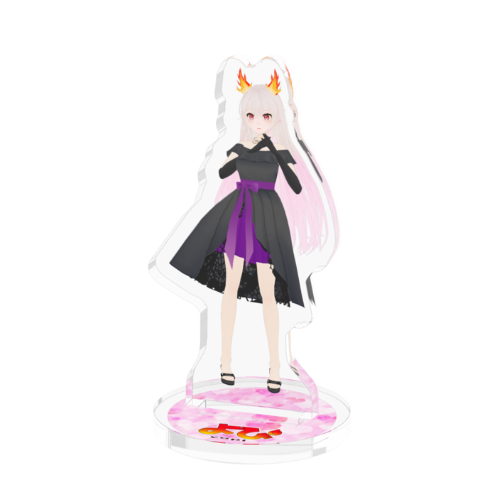 ドレスアクリルフィギュア - 50x50mm