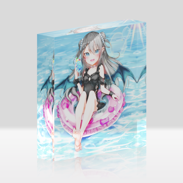 アクリルブロック - 100x100mm