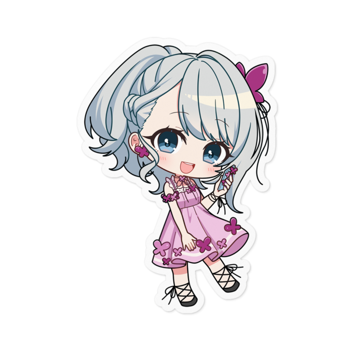 ステッカー - 100 x 100 (mm)