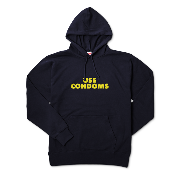 パーカー - XL - ネイビー