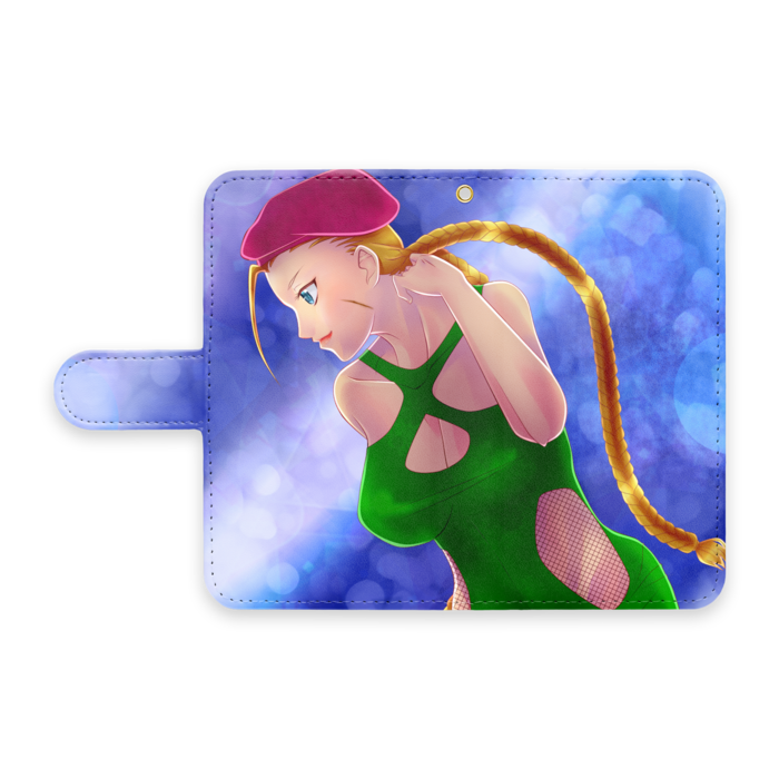 手帳型Androidケース - S - ストラップ穴 あり