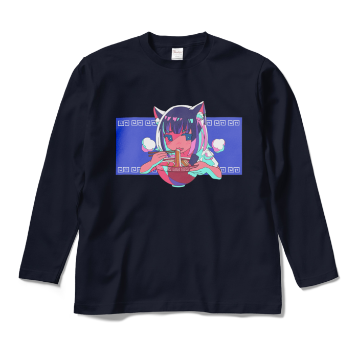 ロングスリーブTシャツ - M - ネイビー