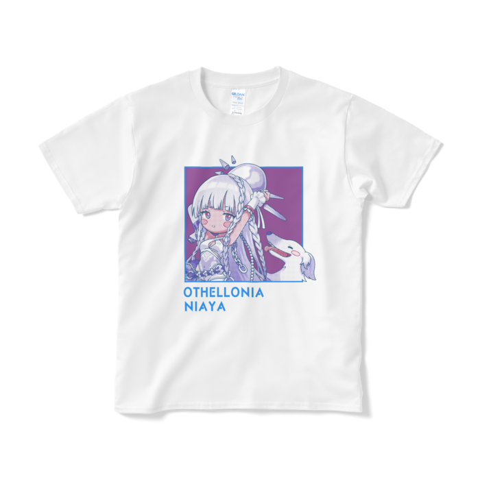 ちびキャラ「愚者ニアーヤ」 デザインTシャツ（S/ホワイト）