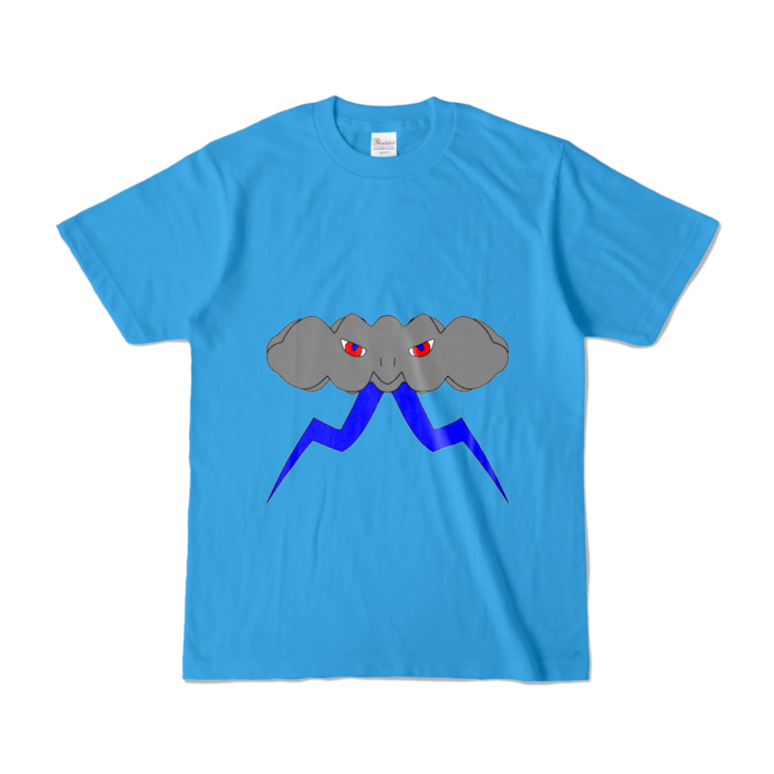 怪獣D カラーTシャツ - S - ターコイズ (濃色)