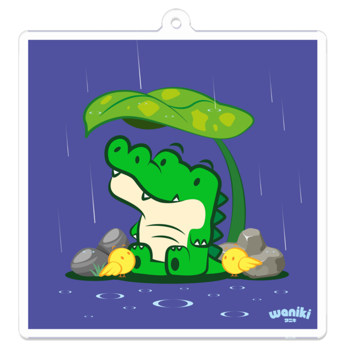 アクリルキーホルダー - 70 x 70 (mm)