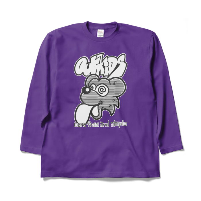 ロングスリーブTシャツ - XL - パープル