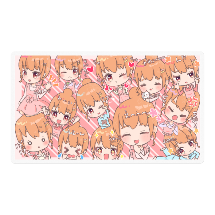 ステッカー - 100 x 100 (mm)