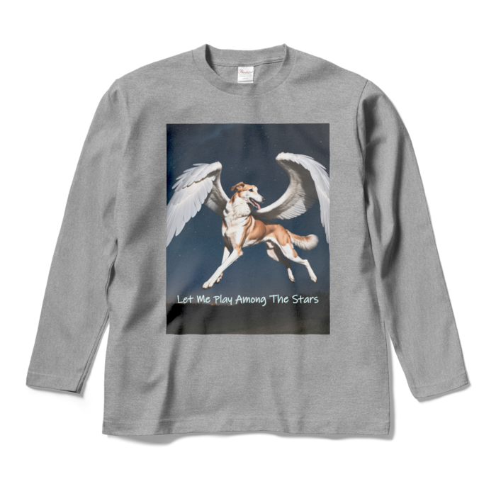 ロングスリーブTシャツ - M - 杢グレー