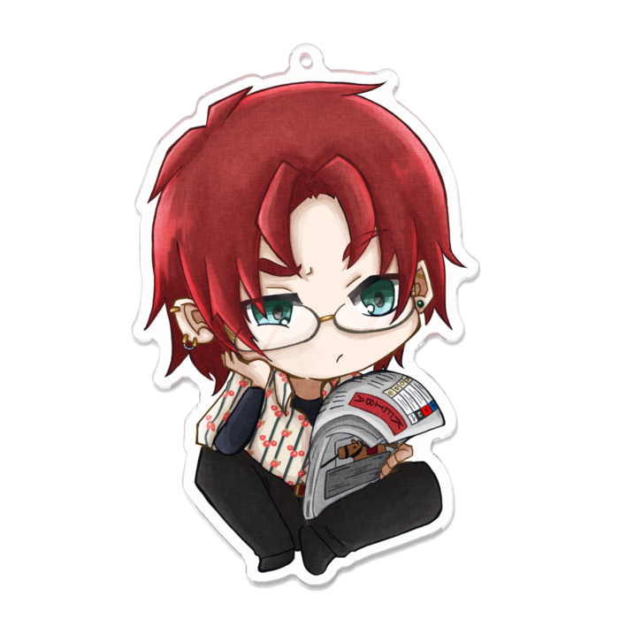 アクリルキーホルダー - 100 x 100 (mm)