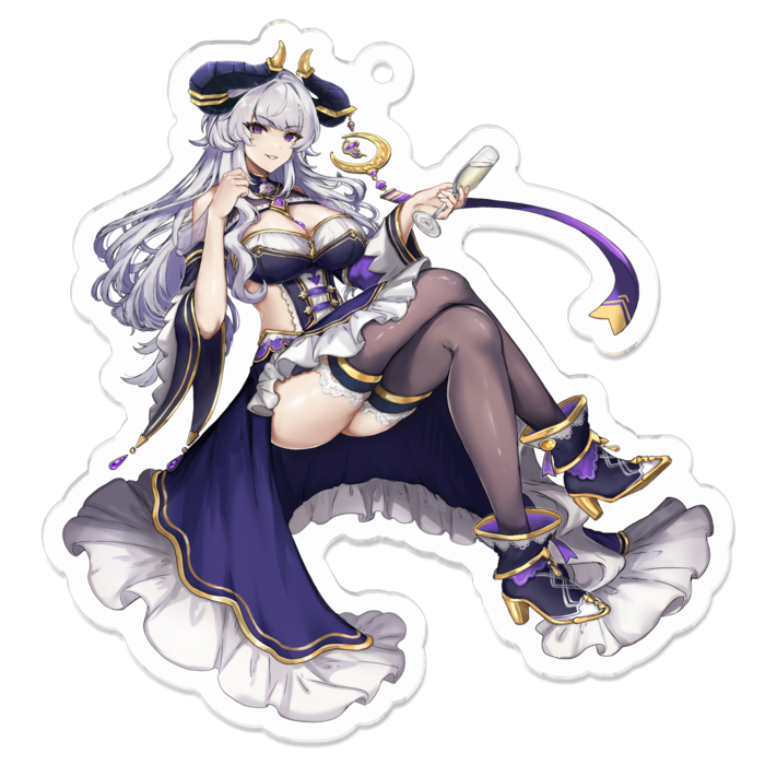 アクリルキーホルダー - 70 x 70 (mm)