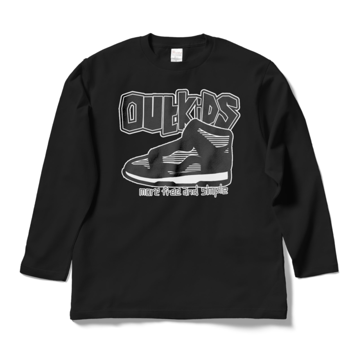 ロングスリーブTシャツ - L - ブラック