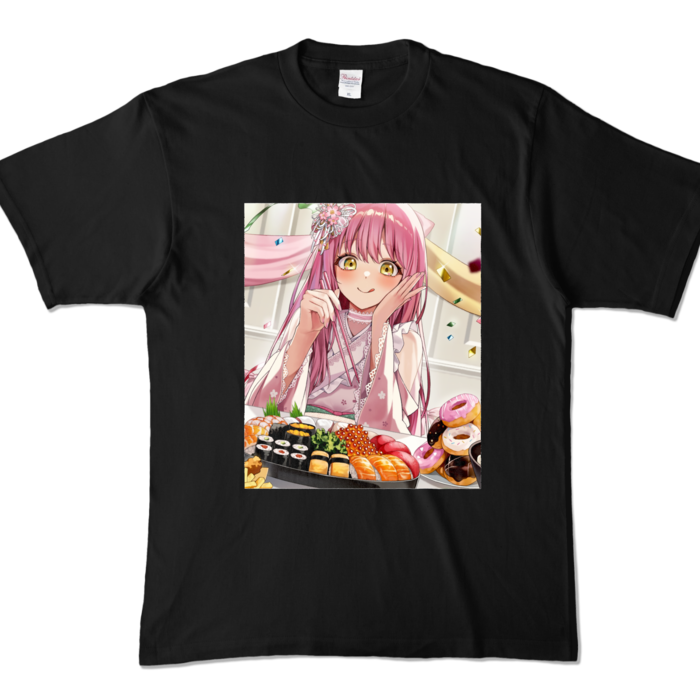 カラーTシャツ - XL - ブラック (濃色)