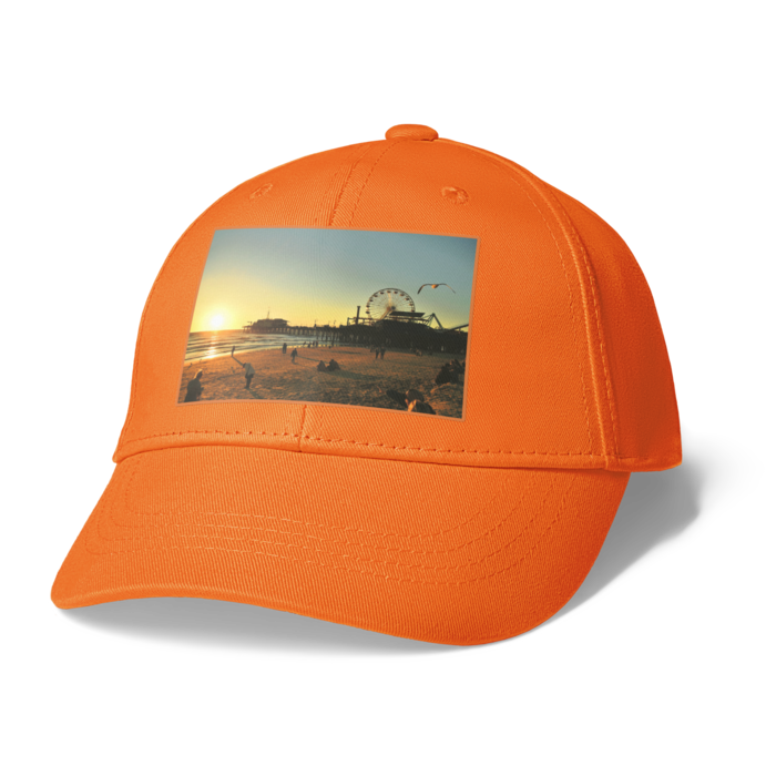 キャップ - オレンジ