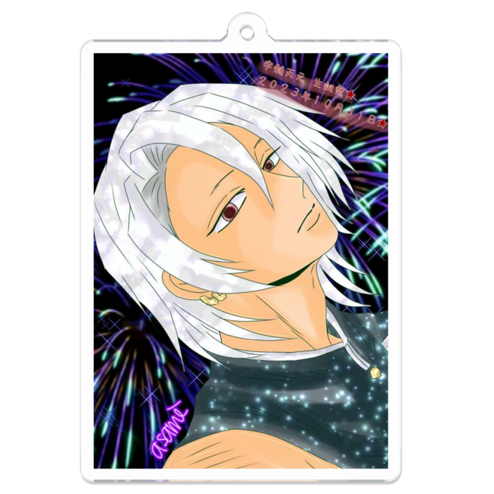 アクリルキーホルダー - 70 x 70 (mm)