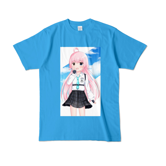 カラーTシャツ - L - ターコイズ (濃色)