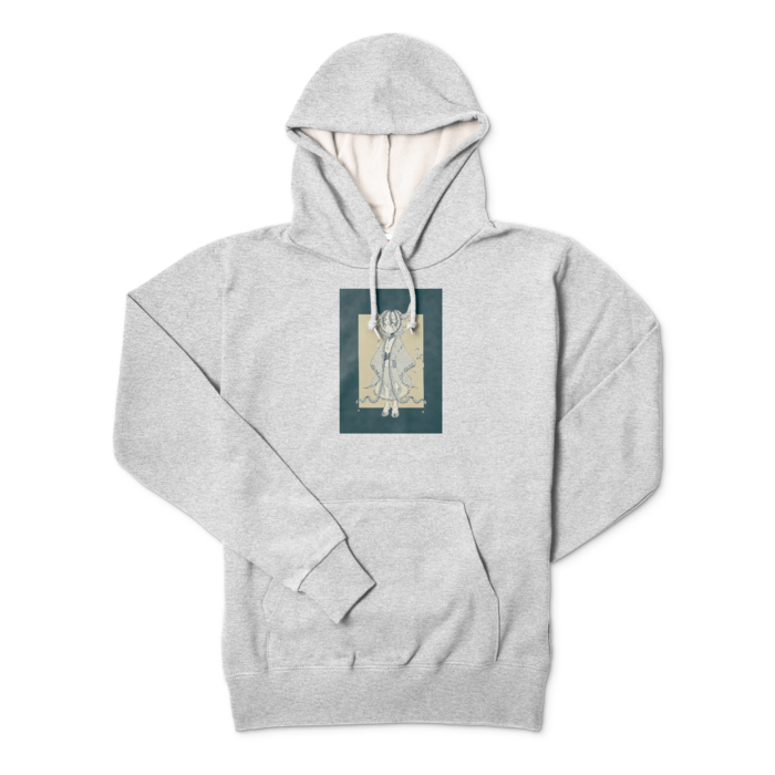 パーカー - M - 杢グレー