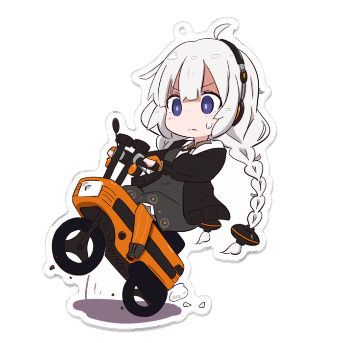 アクリルキーホルダー - 100 x 100 (mm)