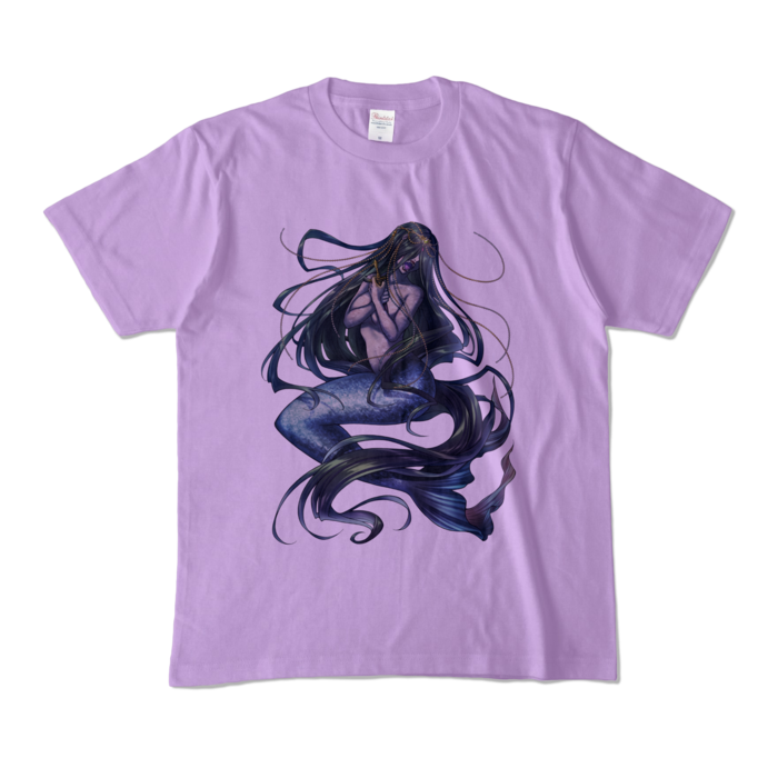 カラーTシャツ - M - ライトパープル (淡色)