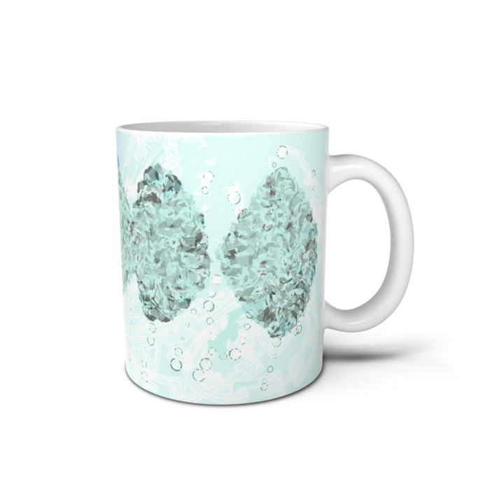 マグカップ - 直径 8 cm / 高さ 9.5 cm