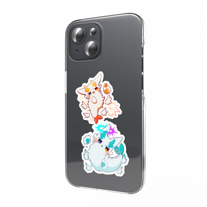 スマホステッカー - W55 × H91mm 以内