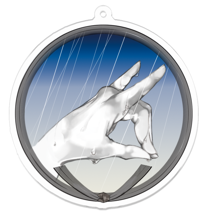 アクリルキーホルダー - 70 x 70 (mm)