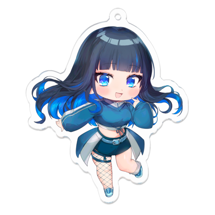 アクリルキーホルダー - 70 x 70 (mm)