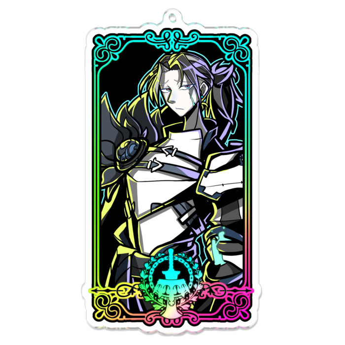 アクリルキーホルダー - 100 x 100 (mm)