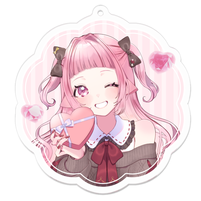 アクリルキーホルダー - 70 x 70 (mm)