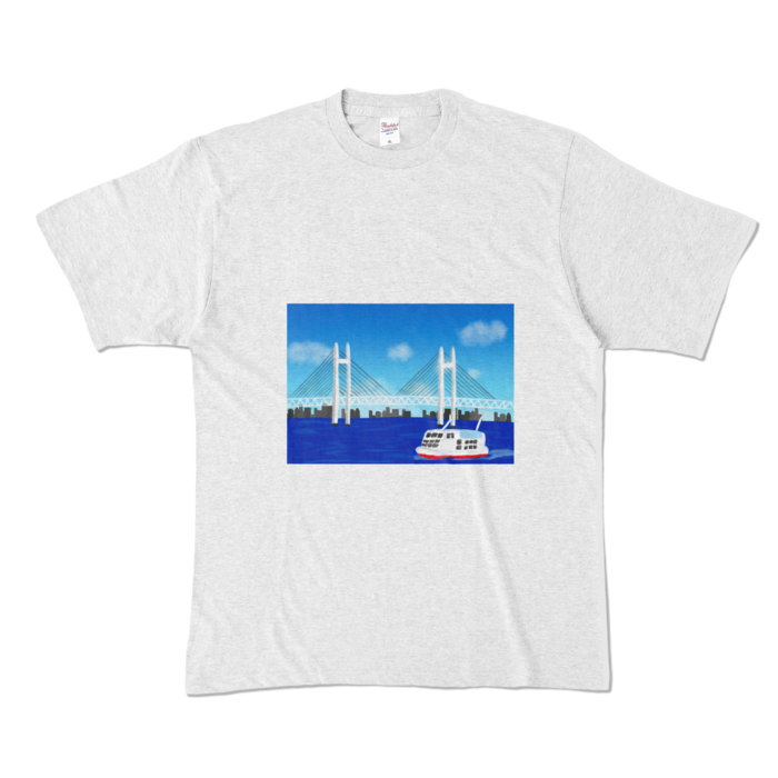 カラーTシャツ - XL - アッシュ (淡色)