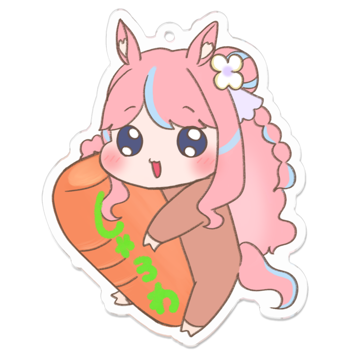 アクリルキーホルダー - 70 x 70 (mm)