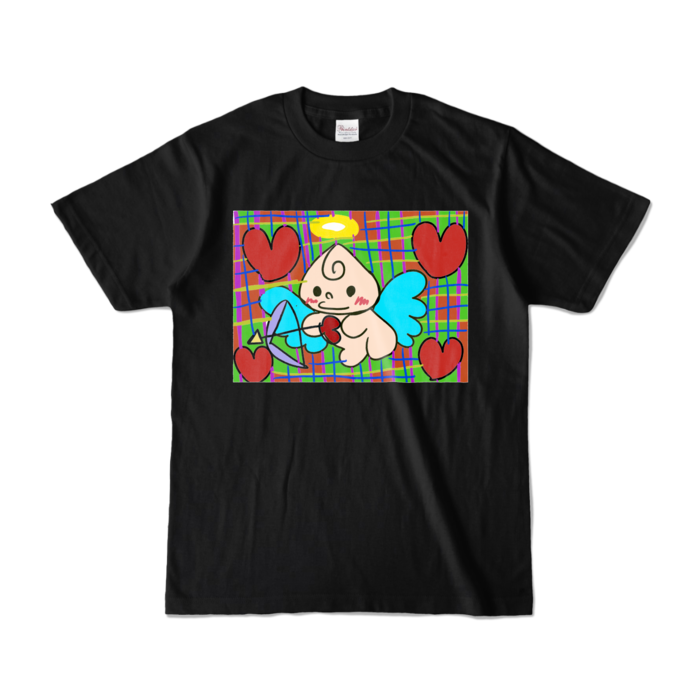 カラーTシャツ - S - ブラック (濃色)