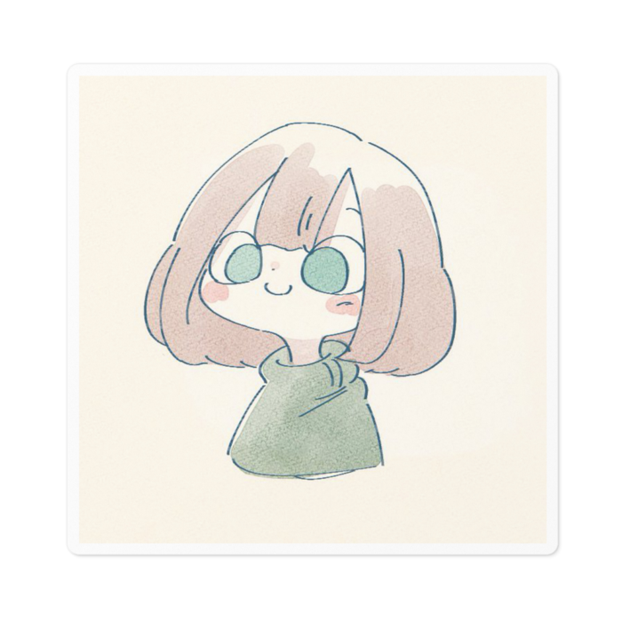 ステッカー - 100 x 100 (mm)(2)