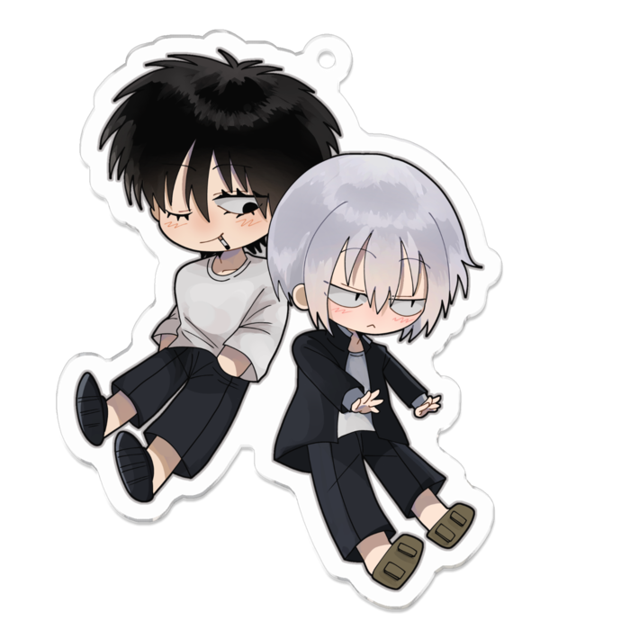 アクリルキーホルダー - 70 x 70 (mm)