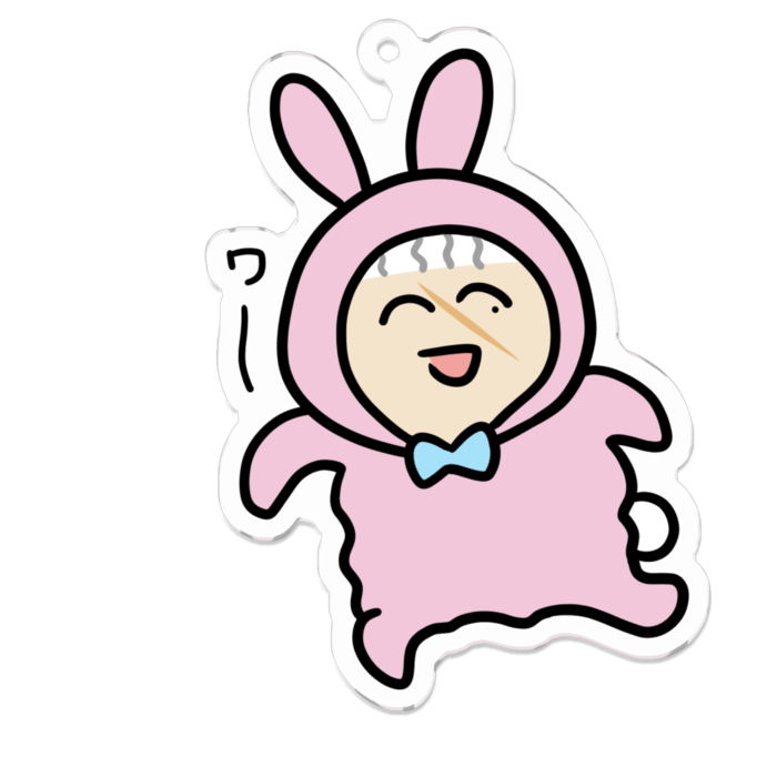 アクリルキーホルダー - 70 x 70 (mm)