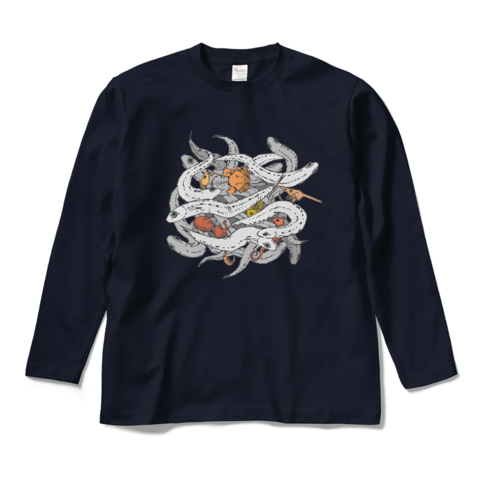 ロングスリーブTシャツ - M - ネイビー