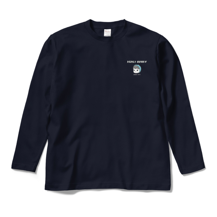 ロングスリーブTシャツ - M - ネイビー