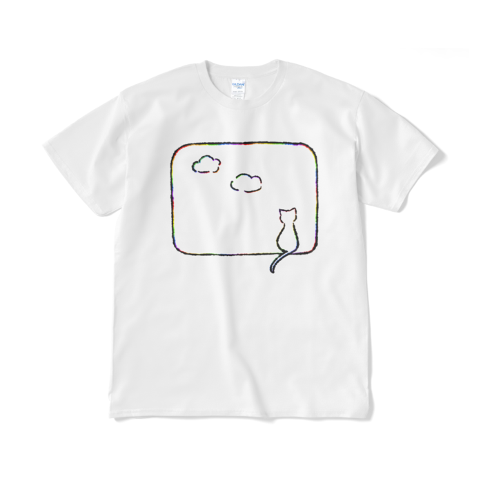 Tシャツ（シャドウ） - XL - ホワイト